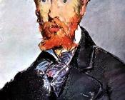 Portrait of George Moore - 爱德华·马奈